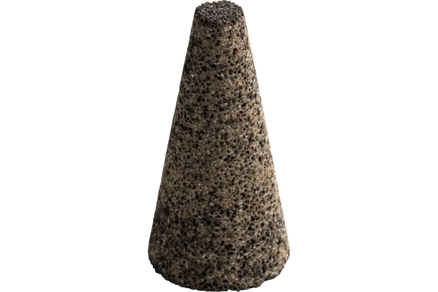 Picture of Pferd COne, 1-1/2" x 1/2 x 3, 5/8-11 Thread, 16 Grit, Type 17, Aluminum Oxide